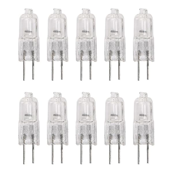 10 st G4 Halogenlampor 10W Varmvit
