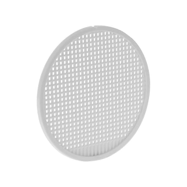 Justerbar ABS Ventilationsgaller Utsugsventil Rund Diffusor Kanal Ventilation Lock Luftvolym Badrumsutlopp Frisk E