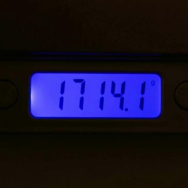 I2000 3 kg Mini Digitalvægt Rustfri Stål Platform Vejeværktøj-