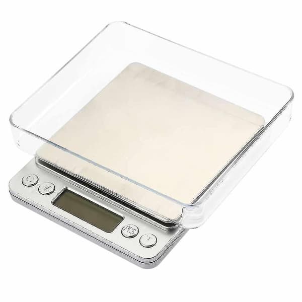 I2000 3 kg Mini Digitalvægt Rustfri Stål Platform Vejeværktøj-