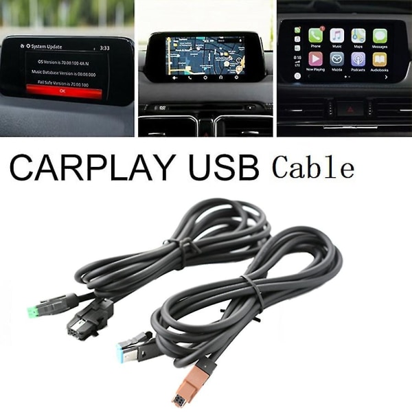 Auton Carplay ja Android Auto USB -kaapeli Tk78-66-9u0c Carplay-kaapeli 2 3 6 -3 -5 Mx5