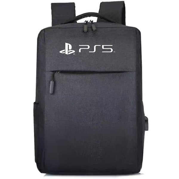 För PS5 Ryggsäck Case Vattentät nylon Skyddsförvaring för Playstation 5 spelkonsoler