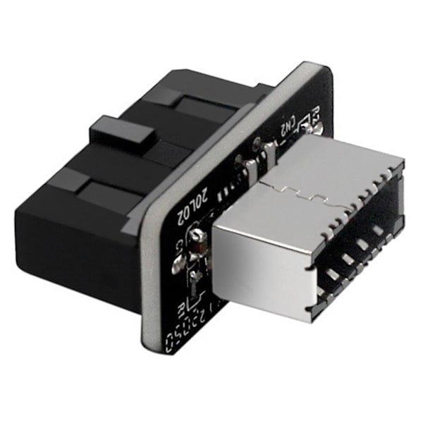 Pystysuora USB 3.0 19p 20p - E-tyypin sovitin emolevylle