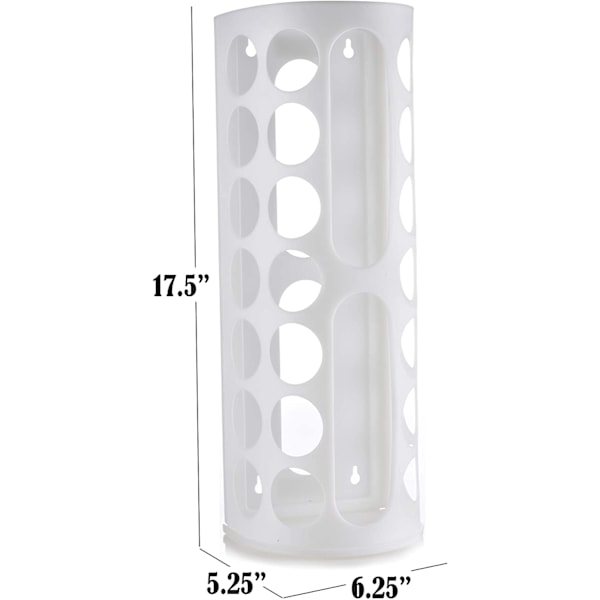 Oppbevaringsstativ for handleposer - Stor poseholder som lagrer poser pent