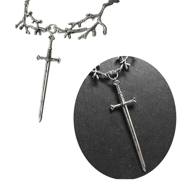 Sværd-vedhæng Viking-smykker Gave Sværd-amulet Halskæde Kæde Ornament