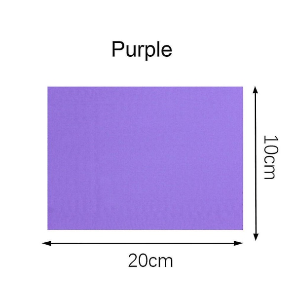 13 farver selvklæbende reparationssæt Fix huller Dunjakke Tøj Vaskbare patches Purple