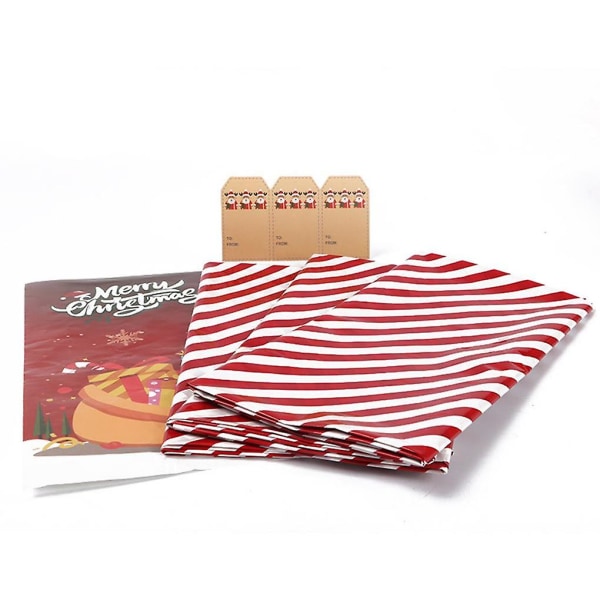 Xmas Gift Bag Present Sack Holiday Supplies Tether Koristeellinen