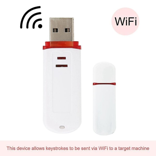 Cactus WHID: Wifi Hid Injector Usb Rubberducky Wifi Hid Værktøj Hvid Whid Usb Bærbar Hid Injector