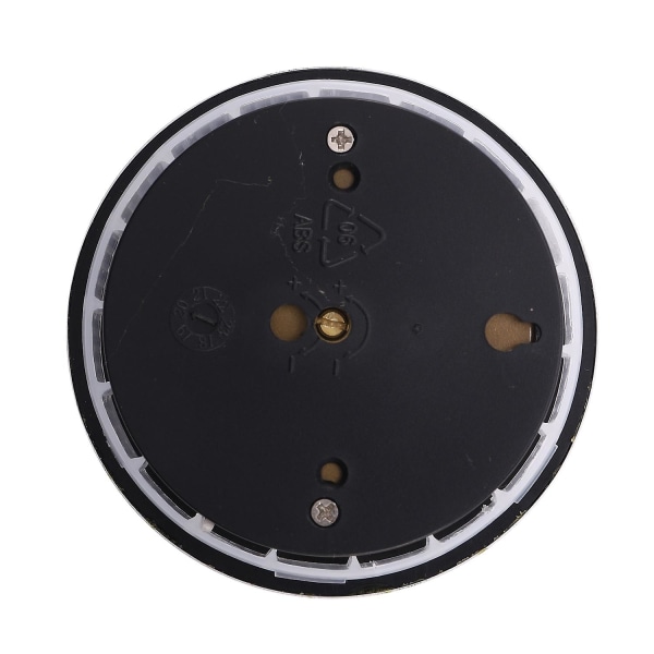 Väderstation med tryckmätare, väggmonterad barometer i metall, multifunktionell termometer