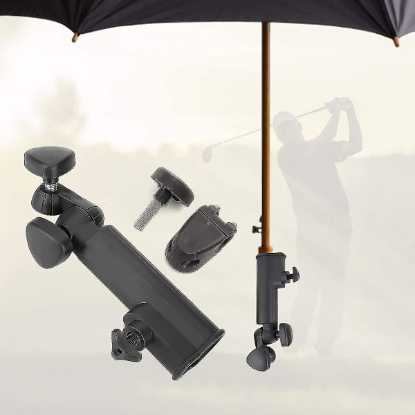 Säädettävä golf-sateenvarjoteline, golf-sateenvarjoteline Golf-sateenvarjokärry  Universal sateenvarjoteline Nylon Uusi musta ulkourheiluun (1kpl, musta) -t  07dc | Fyndiq