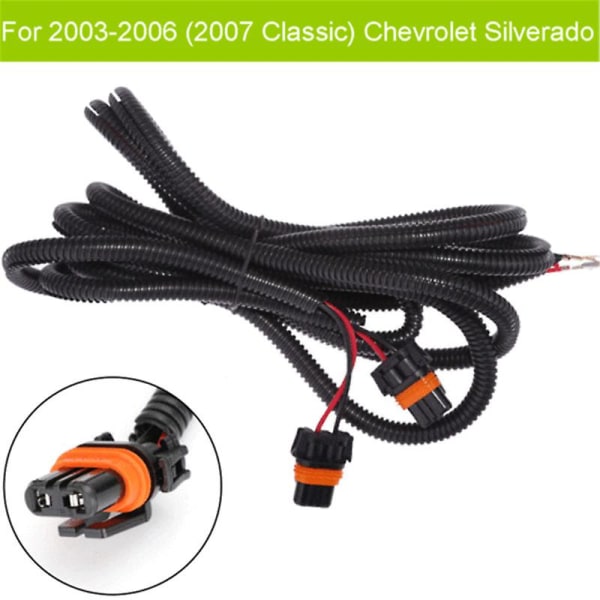 Tåkelyslampe ledningsnett for Chevrolet Silverado 1500 2500 2003-2006 (2007 Classic)