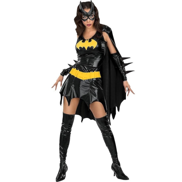 Halloween Vuxen Batgirl Damkostym Cospaly V