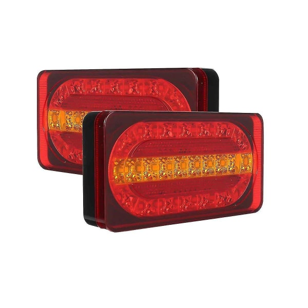 12V Bil LED Baklykt Brems.blinklys Blinklys Vanntette Bakre Bremslys Universal For C