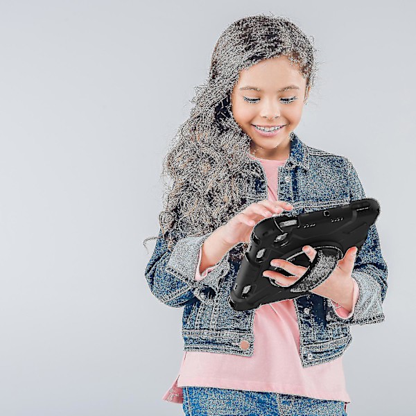 Grönt - lämpligt för Apple Ipad Mini6 6:e generationens heltäckande silikonfodral