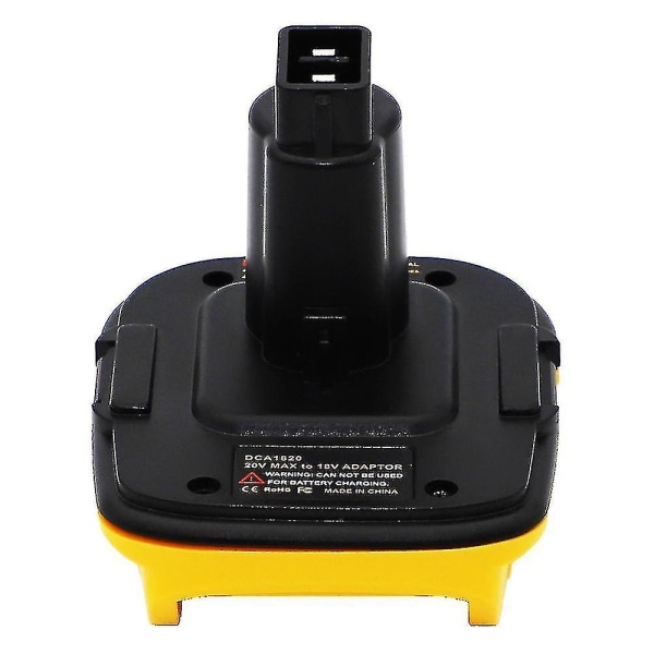 Dca1820 Konverter Gjelder Dewalt Dewei 18v 20v Litium Nikkel Strømbank Lader Med Usb