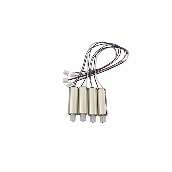 4 stk. motor til E58 S168 Jy019 foldbar quadcopter flyvemaskine reservedele