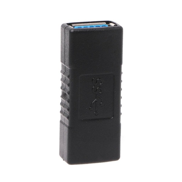 2 st USB 3.0 Typ A Hon till Hon Adapter Koppling Könsändrare Kontakt
