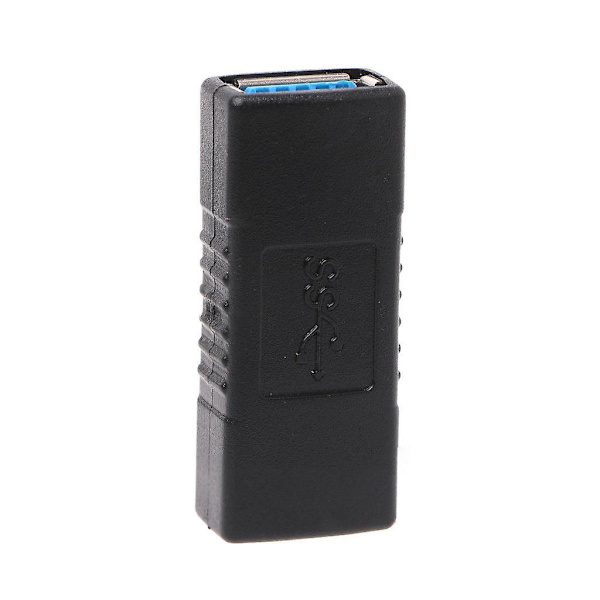 2 stk. USB 3.0 Type A hun til hun adapter kobling køn skifter stik