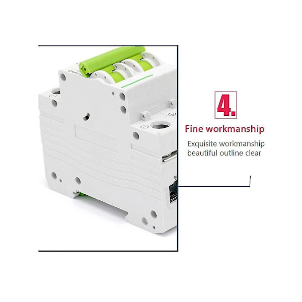 Dc550v Solcelle Pv Afbryder 2p 63a Mini Afbryder Til Pv System Kortslutningsbeskytter