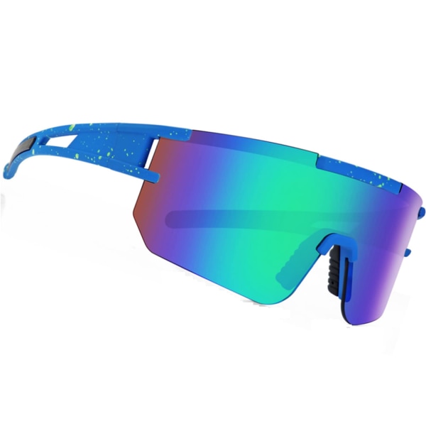 Cykelpolariserade sportsolglasögon för män kvinnor,UV400 Anti-UV solglasögon,löpning,golf,fiske