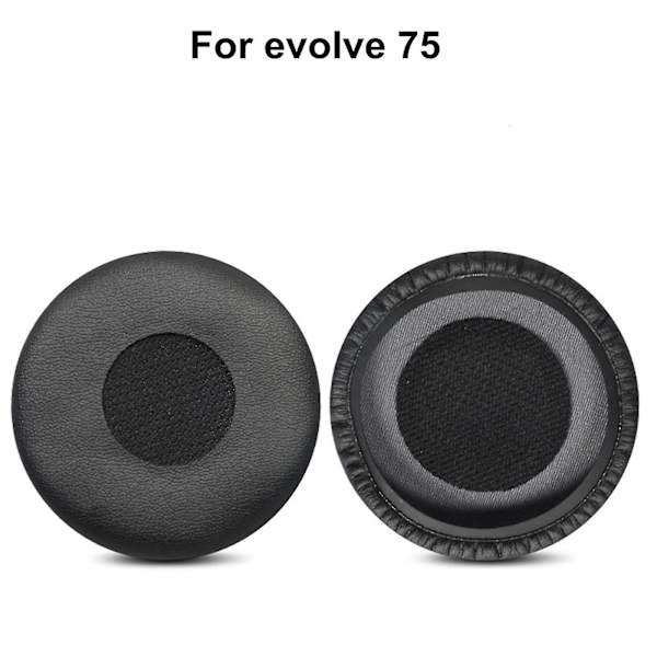 2 stk øreputer myk deksel for Jabra Evolve 20se 30ii 40 65+ 75