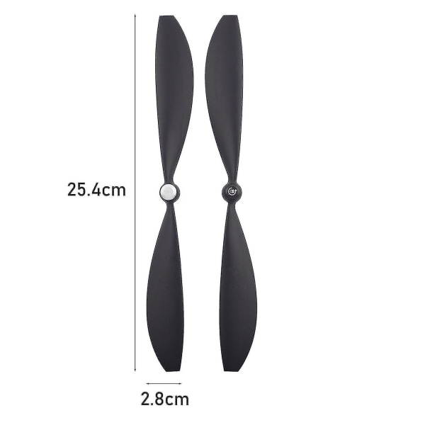 4 stk Drone Propeller Støysvake Slagfast ABS Reserveblader Drone Tilbehør For Gopro Karma