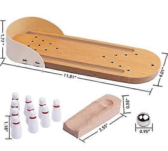 Mini Bowling Spillbord Mini Bowling Spillsett