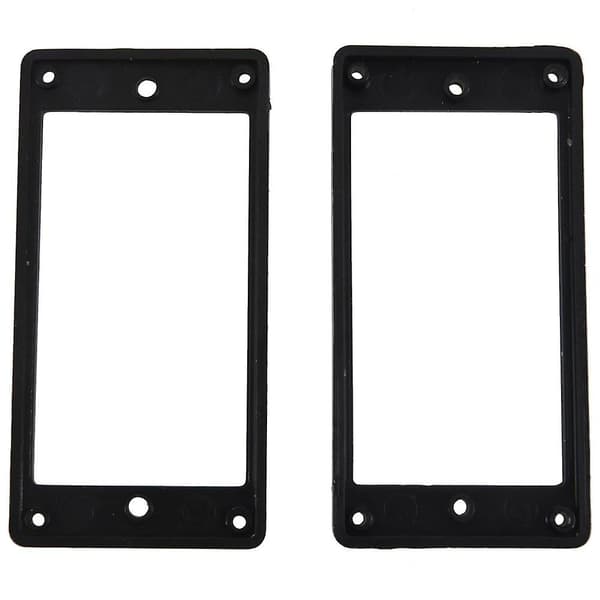 2st Platt Humbucker Pickup Monteringsring Ram Abs För Elgitarr