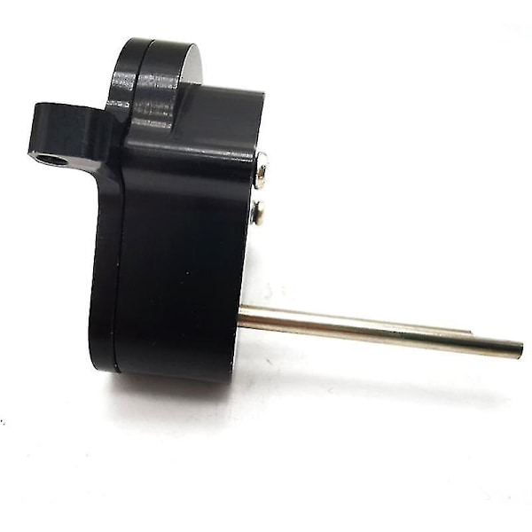 Metallgirkasse med metallgir for D12 D42 1/10 RC-bil oppgraderingsdeler tilbehør, svart