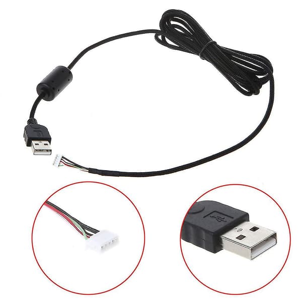 Usb-muskabel erstatningskabel for Logitech G5 G500 S
