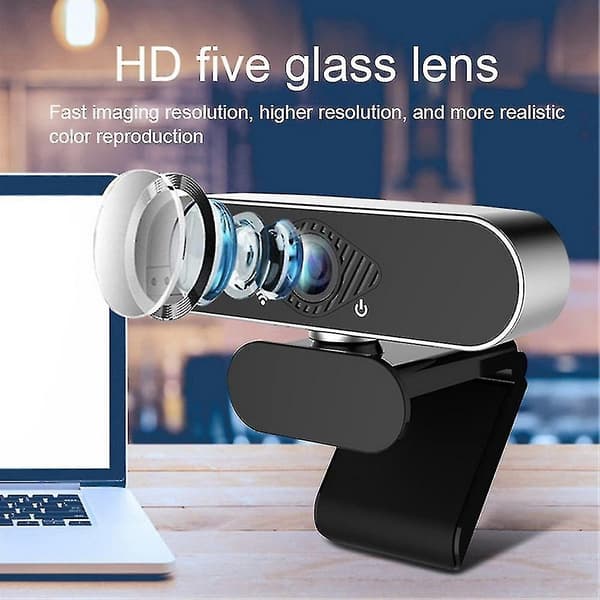 Hd Webcam 1080p Usb Pc Driver-fri Webcam Til Live Streaming