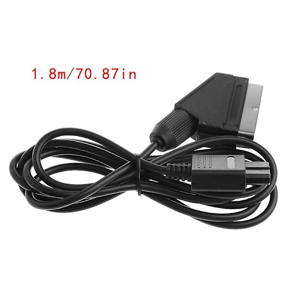 Scart RGB-kabel för Gamecube och N64-konsol, A/V TV-video