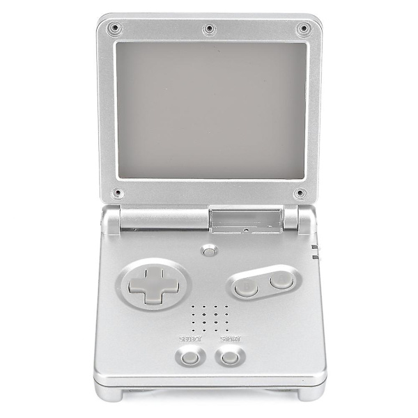 Skyddande ABS-fodral för Nintendo Game Boy Advance Gba Sp, reservdelar, silver