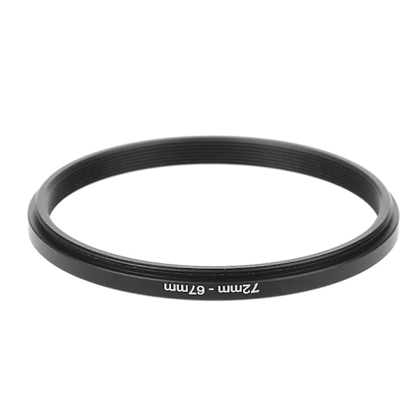 72mm - 67mm Metalliset Step Down -rengassovittimet Objektiivin Sovitin Suodatin Kamera Työkalu Tarvike Uusi