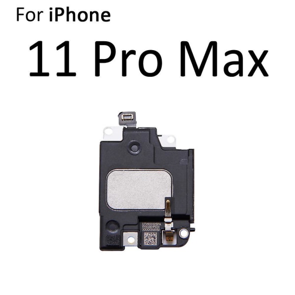 Alakaiuttimen äänen soittoäänen Flex-kaapeli iPhone X Xr Xs 11 12 Mini 12 Pro Max -varaosille