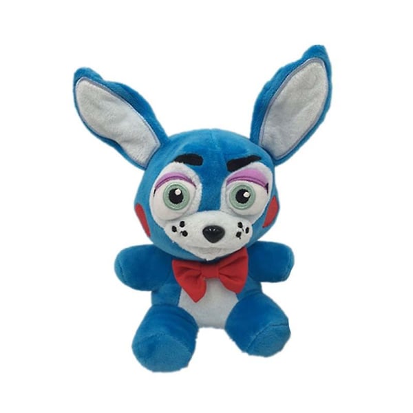 Pehmeä Five Nights Freddyn täytetyt pehmoeläimet lahja lapselle Fnaf-nukke Fazbear karhu Foxy Rabbit Bonnie Chica Peluche Juguetes H