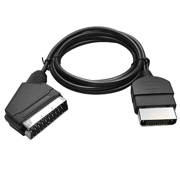1,8 m / 6 fod 24-polet RGB SCART AV-kabel Audio Video Stik til X360