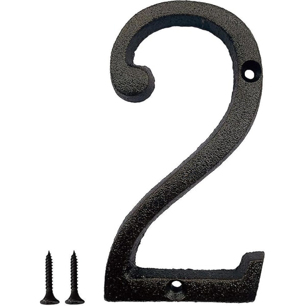 5.5 Inch House Number, Metal Address Number, Decoration Door, Street, Mailbox