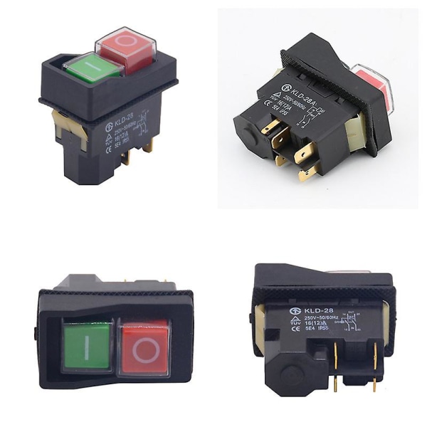 Set med 2 magnetiska brytare tench kld-28a - explosionsskydd - 220 V - IP55