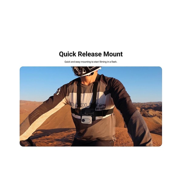 For Go 3 Quick Release Mount Action-kameratillbehör för Insta 360 Go3