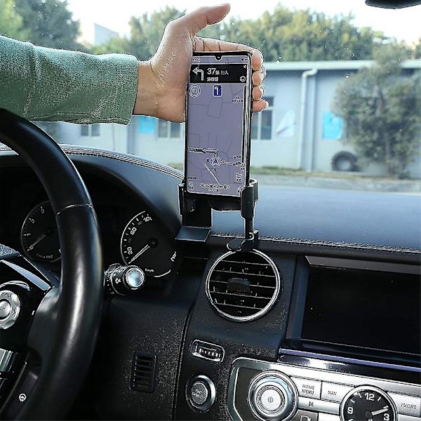 Mobiltelefonholder for dashbordet, sidemontering, for 4 2010-2016