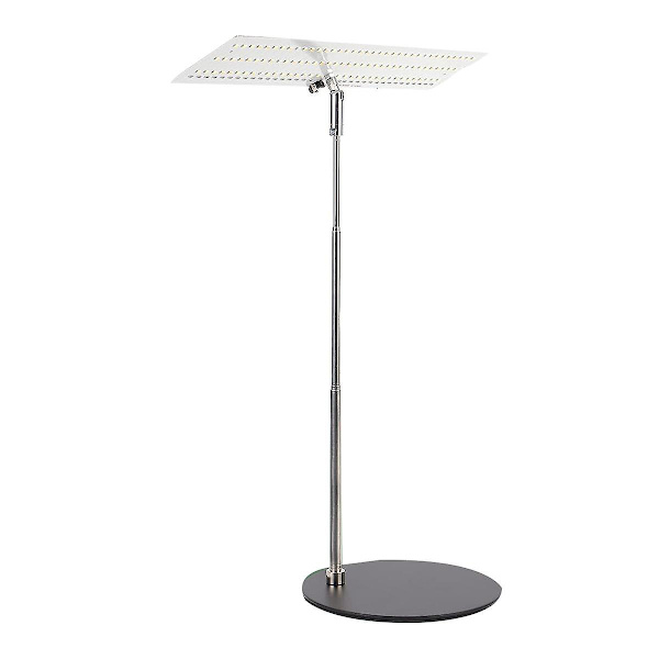 Grolampe, Full Spectrum Led Plantelys for Planter, Høydejusterbar Vekstlampe med Auto På/av