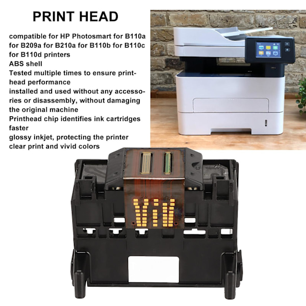 Print Hoved Abs Printhead Udskiftningssæt Til Hp Photosmart Til B110a Til B209a Til B210a Til B110b Til B110c Printere