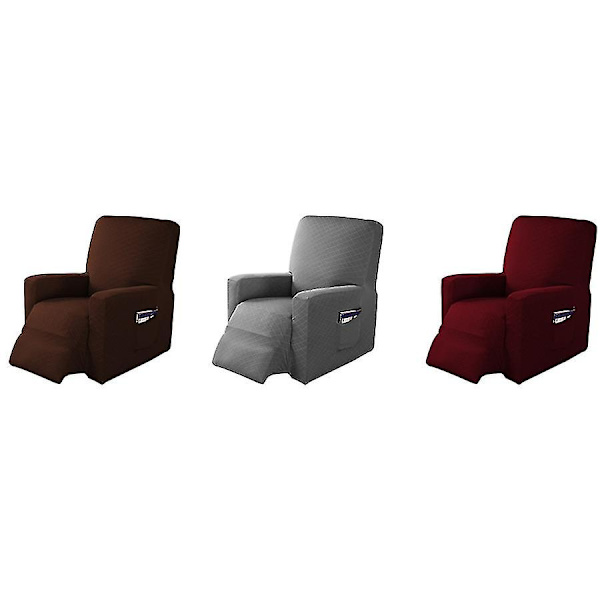 Elastisk Recliner Sofaovertræk, Sofaovertræk Anti-slip Vaskbar H