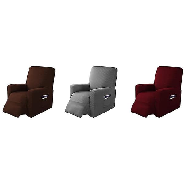 Elastisk Recliner Sofaovertræk, Sofaovertræk Anti-slip Vaskbart Husbeskyttelsesovertræk Til Tv Lænestol -