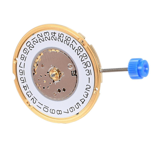 För Eta F05.115 Datum Klocka 3' Quartz Urverk 3 Pin Urverk Med Justeringsstam & Inget Batteri Re