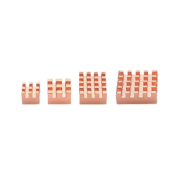 4 stk. Ren Kobber Vask Aluminium Legering Vask Til 4