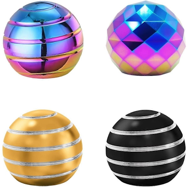 Bordsleksaksboll, cool snurrande bordsleksaksboll för ångestlindring och stressreducering, färgstark