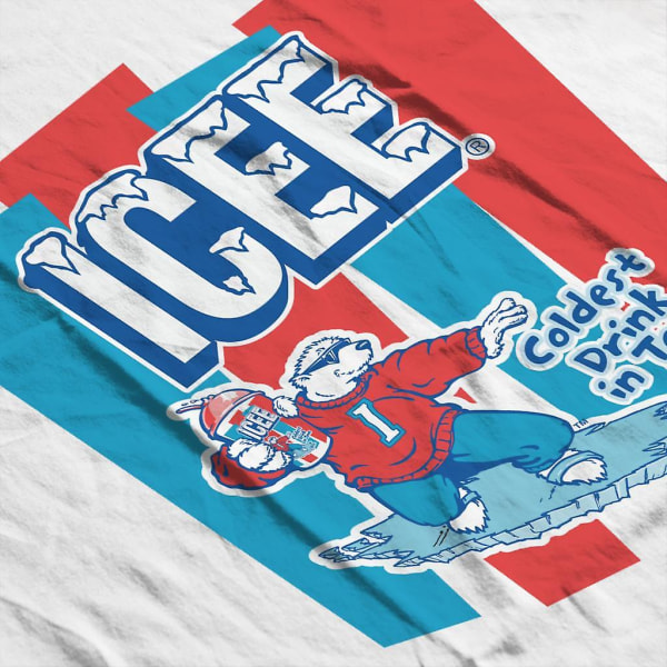 ICEE Coldest Drink In Town miesten t-paita White XX-Large