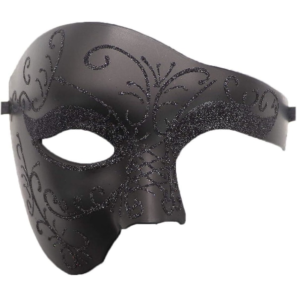 Par Maskerad Masker Metal Venetian Mardi Gras Fest Kvällsbal Kostym
